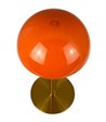 Dyberg Larsen Along LED orange/messing 2 stk. mini bordlampe