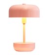 Dyberg Larsen Haipot LED lyserød bordlampe portable