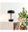 Dyberg Larsen Haipot LED sort bordlampe portable
