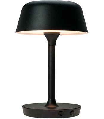 Dyberg Larsen Valencia sort portable bordlampe - Bordlampe