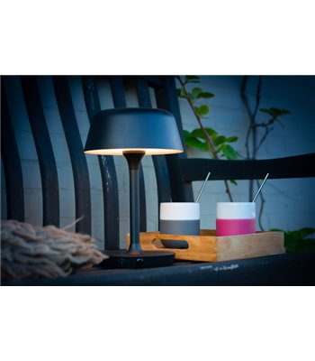 Dyberg Larsen Valencia sort portable bordlampe - Bordlampe