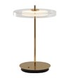 UMAGE Asteria Move glas/messing bordlampe portable