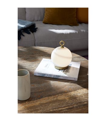 Halo Design Stockholm grå bordlampe portable