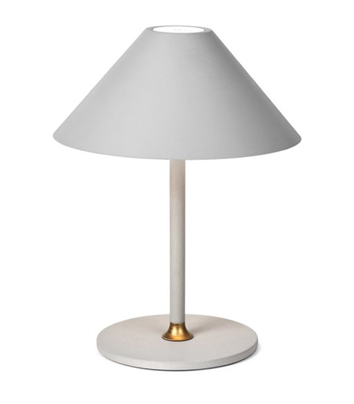 Halo Design Hygge Ø19 varm grå bordlampe portable
