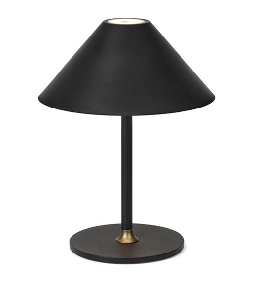 Halo Design Hygge Ø19 grafit sort bordlampe portable