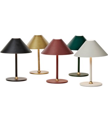 Halo Design Hygge Ø19 grafit sort bordlampe portable