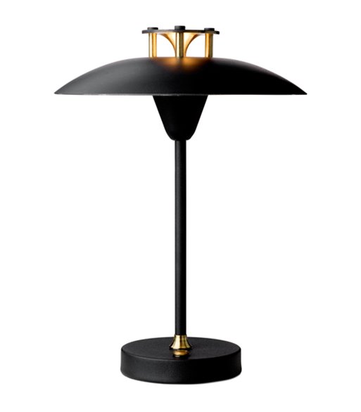 Halo Design Mini Stepp 1-2-3 Sort portable bordlampe