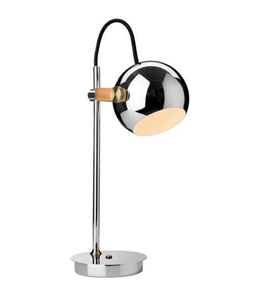 Halo Design DC chrome portable bordlampe