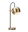 Halo Design DC antique brass portable bordlampe