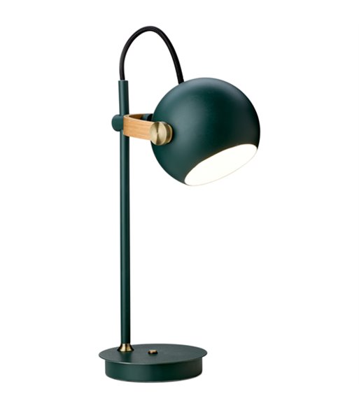Halo Design DC deep green portable bordlampe