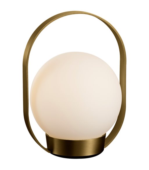 ANTIDARK Palla T1 burnished brass portable bordlampe