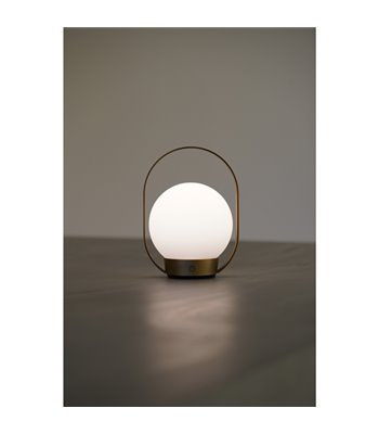 ANTIDARK Palla T1 burnished brass portable bordlampe
