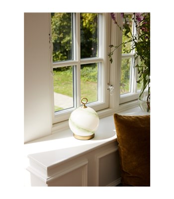 Halo Design Stockholm grøn bordlampe portable