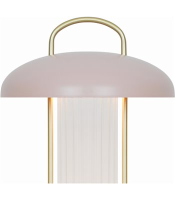 Nordlux Mirano LED dusty rose portable bordlampe