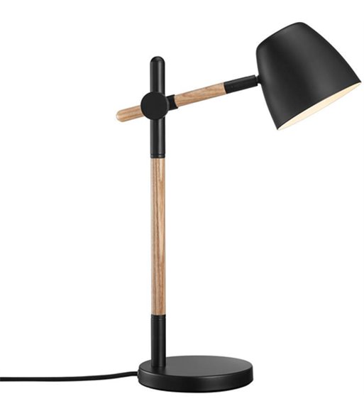 Nordlux Theo Sort skrivebordslampe
