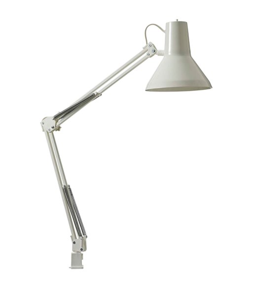 Nielsen Light Jensen hvid arkitektlampe