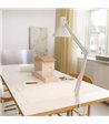 Nielsen Light Jensen hvid arkitektlampe