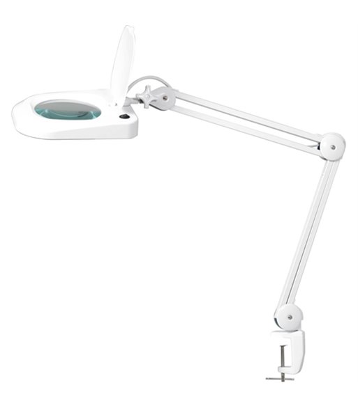 AH Belysning Brevik hvid skrivebordslampe
