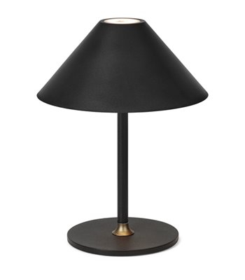 Halo Design Hygge Ø15 graphit black portable lampe