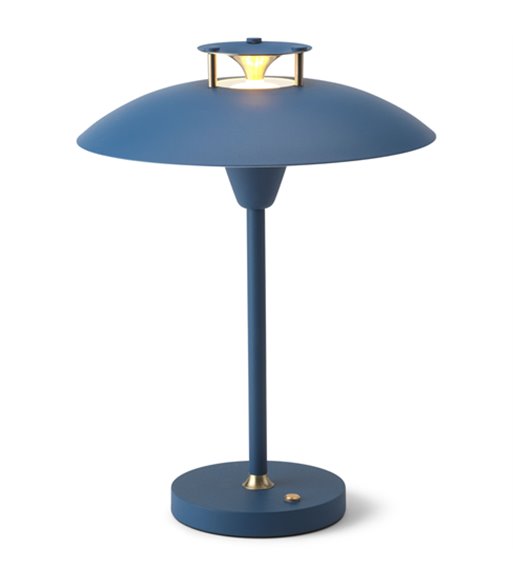 Halo Design Stepp 1-2-3 Dark Blue bordlampe portable