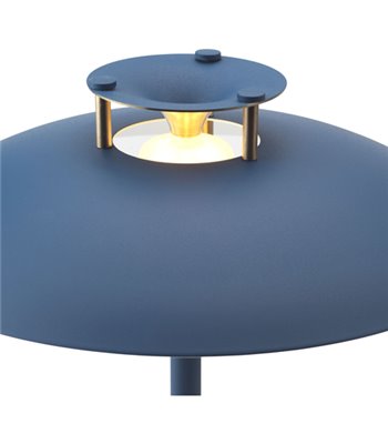 Halo Design Stepp 1-2-3 Dark Blue bordlampe portable