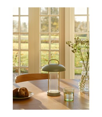 Nordlux Mirano dusty green portable lampe