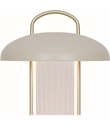 Nordlux Mirano beige portable lampe