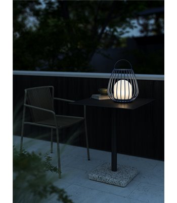 Nordlux Jim To-Go blå portable bordlampe