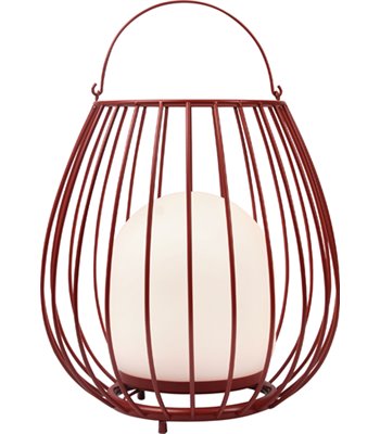 Nordlux Jim To-Go rød portable bordlampe