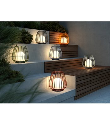 Nordlux Jim To-Go rød portable bordlampe