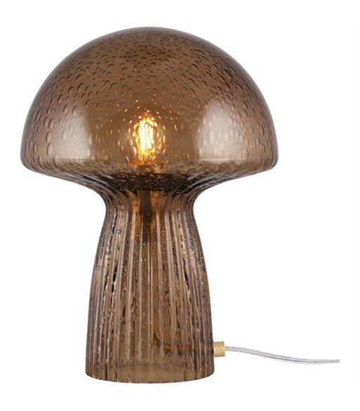 Globen Lighting Fungo 22 brun bordlampe
