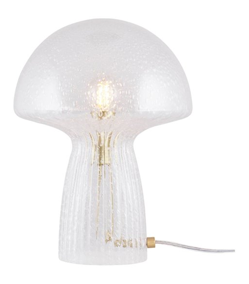 Globen Lighting Fungo 22 klar bordlampe