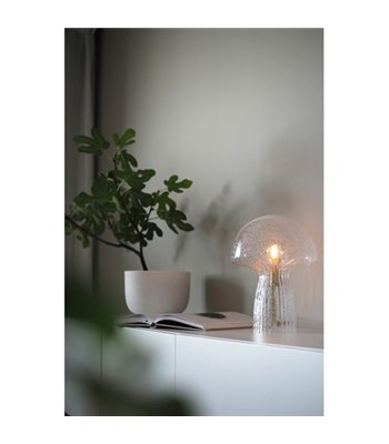 Globen Lighting Fungo 22 klar bordlampe