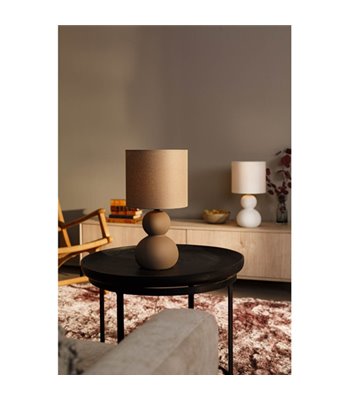 Aneta Kalamata brun bordlampe