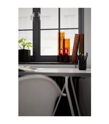 By Rydéns Flake cognac bordlampe