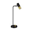 Oriva Mini sort/messing bordlampe