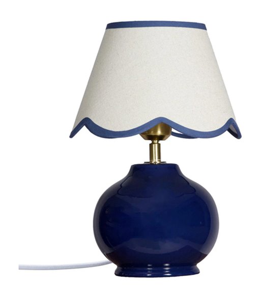 PR Home Nell mørkeblå bordlampe
