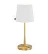 By Rydéns Lumi H48,5 guld/hvid bordlampe