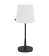 By Rydéns Lumi H48,5 matsort/hvid bordlampe