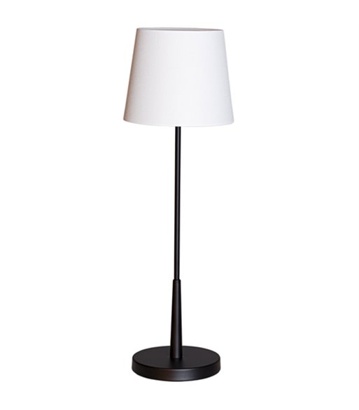 By Rydéns Lumi H68,5 matsort/hvid bordlampe