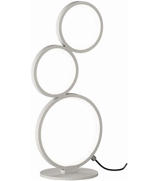 TRIO Rondo mat hvid bordlampe