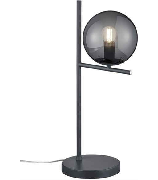 TRIO Pure antracit bordlampe