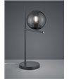 TRIO Pure antracit bordlampe