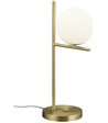 TRIO Pure messing bordlampe