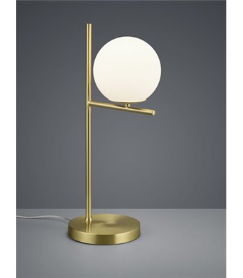 TRIO Pure messing bordlampe