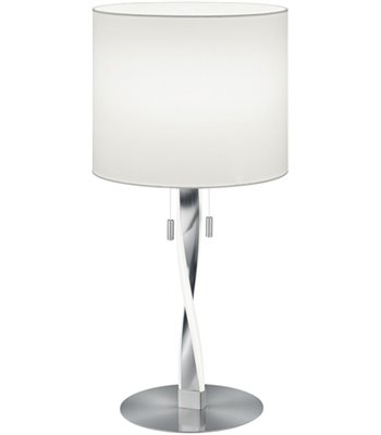 TRIO Nandor stål bordlampe
