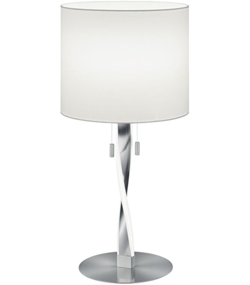 TRIO Nandor stål bordlampe