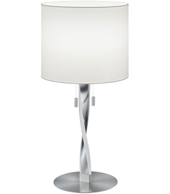 TRIO Nandor stål bordlampe