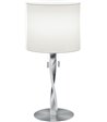 TRIO Nandor stål bordlampe