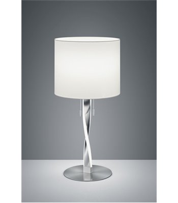 TRIO Nandor stål bordlampe